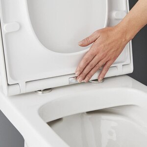 Capac WC GOODHOME Teesta, inchidere lenta, duroplast, alb Capac WC GOODHOME Teesta, inchidere lenta, duroplast, alb
