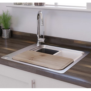 Chiuveta bucatarie GoodHome Romesco, 1 cuva, accesorii, inox Chiuveta bucatarie GoodHome Romesco, 1 cuva, accesorii, inox