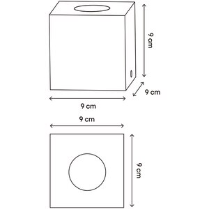 Veioza Qausuit GOODHOME, E27, 40W, IP20, gri Veioza Qausuit GOODHOME, E27, 40W, IP20, gri