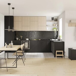 Cornisa GOODHOME Chia, 240 x 3.5 cm, stejar deschis Cornisa GOODHOME Chia, 240 x 3.5 cm, stejar deschis