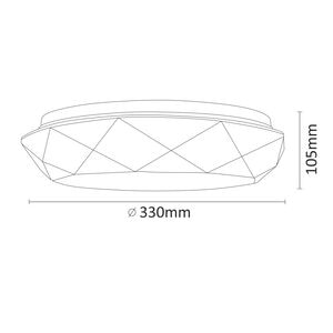 Plafoniera Led Selina 17W Plafoniera Led Selina 17W