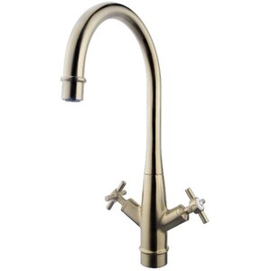 Baterie bucatarie GOODHOME Filbert, zinc, auriu Baterie bucatarie GOODHOME Filbert, zinc, auriu