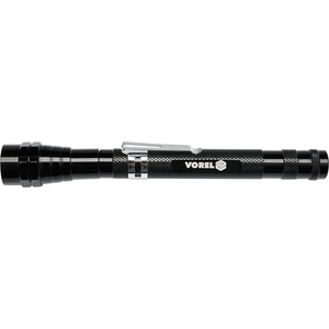 Lampa LED VOREL cu maner telescopic si magnet, negru Lampa LED VOREL cu maner telescopic si magnet, negru