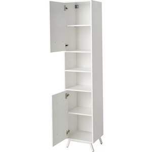 Dulap baie GOODHOME Ladoga, 40 x 36 x 190 cm, alb mat Dulap baie GOODHOME Ladoga, 40 x 36 x 190 cm, alb mat