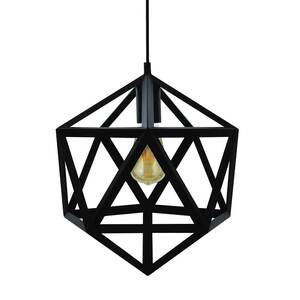Lustra tip pendul, Negru, 60 W, 1 x E27 Denmark Lustra tip pendul, Negru, 60 W, 1 x E27 Denmark