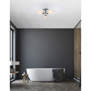 Plafoniera GLOBO Piton 78160-3D, E14, 3 x 25W, IP20, argintiu Plafoniera GLOBO Piton 78160-3D, E14, 3 x 25W, IP20, argintiu