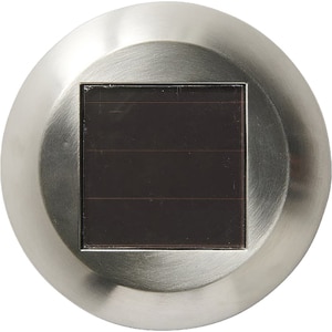 Lampa solara LED RGB, 0.02 W, 39.3 cm, otel inoxidabil, argintiu Lampa solara LED RGB, 0.02 W, 39.3 cm, otel inoxidabil, argintiu