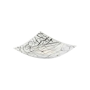 Plafoniera KLAUSEN Elysia KL 5812, E27, 2 x 15W, IP20, alb-negru Plafoniera KLAUSEN Elysia KL 5812, E27, 2 x 15W, IP20, alb-negru