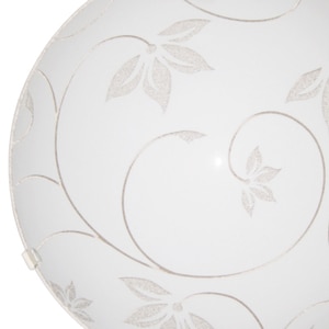 PLafoniera KLAUSEN Leaf 30 LY-6014, E27, 15W, alb PLafoniera KLAUSEN Leaf 30 LY-6014, E27, 15W, alb