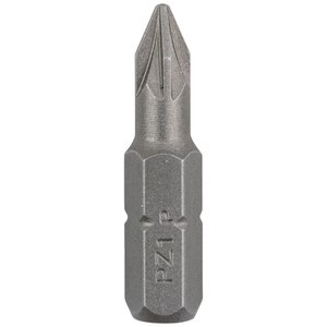 Set biti BOSCH, PZ1, 25mm, 2 bucati Set biti BOSCH, PZ1, 25mm, 2 bucati