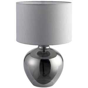 Veioza GOODHOME Marietaz, 1 bec incandescent, 42W, E14, gri Veioza GOODHOME Marietaz, 1 bec incandescent, 42W, E14, gri