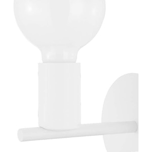 Aplica GOODHOME Darrah, 60W, E27, IP20, alb Aplica GOODHOME Darrah, 60W, E27, IP20, alb