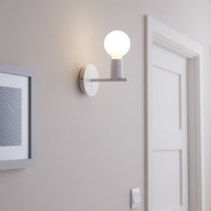 Aplica GOODHOME Darrah, 60W, E27, IP20, alb Aplica GOODHOME Darrah, 60W, E27, IP20, alb