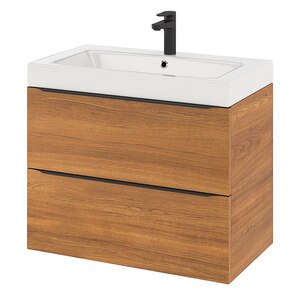 Lavoar baie GOODHOME Duala, rasina, 80 x 45 cm, alb mat Lavoar baie GOODHOME Duala, rasina, 80 x 45 cm, alb mat