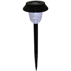 Lampa solara LED, 0.01 W, 300 mAh, 10000 K, plastic, negru Lampa solara LED, 0.01 W, 300 mAh, 10000 K, plastic, negru