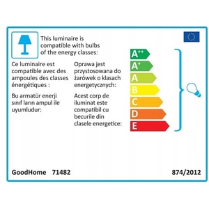 Pendul GOODHOME Wutai, E27, 28W, IP20, auriu Pendul GOODHOME Wutai, E27, 28W, IP20, auriu