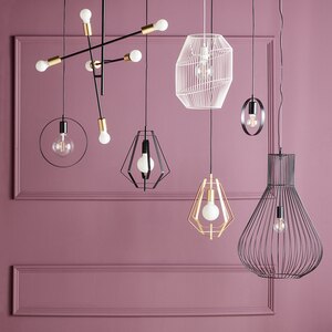 Pendul GOODHOME Leptyni, E27, 42W, negru Pendul GOODHOME Leptyni, E27, 42W, negru