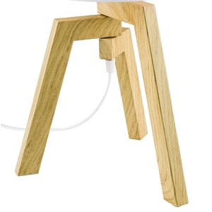 Veioza GOODHOME Trianoy, E14, IP20, alb Veioza GOODHOME Trianoy, E14, IP20, alb