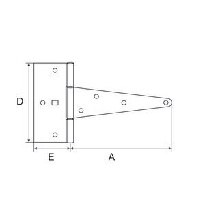 Balama T SUKI, 100 x 65mm, otel, argintiu Balama T SUKI, 100 x 65mm, otel, argintiu