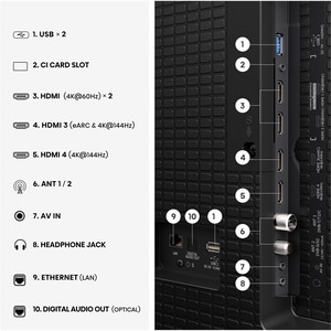 Televizor HI-QLED Smart HISENSE 100E7S PRO, Ultra HD 4K, HDR, 253cm Televizor HI-QLED Smart HISENSE 100E7S PRO, Ultra HD 4K, HDR, 253cm