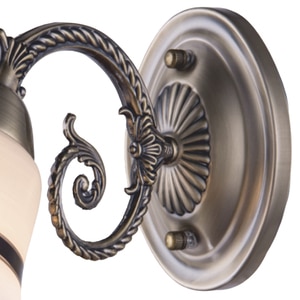 Aplica de perete KLAUSEN Niky, bec incandescent, E14, 60W, bronz antichizat Aplica de perete KLAUSEN Niky, bec incandescent, E14, 60W, bronz antichizat