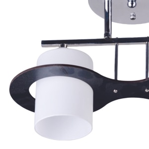 Lustra Klausen Olaf, 2xE27, 60W, IP20, alb-crom Lustra Klausen Olaf, 2xE27, 60W, IP20, alb-crom