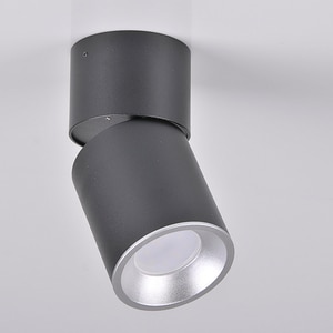 Spot LED POLUX Astra 314055, GU10, 5.5W, negru-argintiu Spot LED POLUX Astra 314055, GU10, 5.5W, negru-argintiu