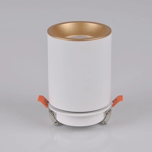 Spot LED POLUX Pallas 314109, GU10, 5.5W, alb-auriu Spot LED POLUX Pallas 314109, GU10, 5.5W, alb-auriu