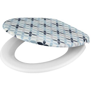 Capac WC GOODHOME Diani, inchidere lenta, plastic, multicolor Capac WC GOODHOME Diani, inchidere lenta, plastic, multicolor