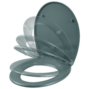 Capac WC GOODHOME Diani, inchidere lenta, plastic, verde Capac WC GOODHOME Diani, inchidere lenta, plastic, verde