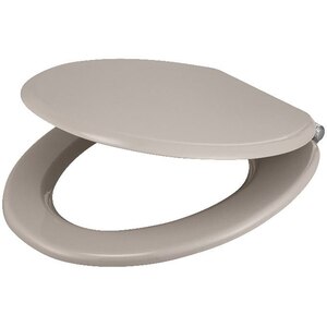 Capac WC GOODHOME Pilica, inchidere lenta, MDF, bej Capac WC GOODHOME Pilica, inchidere lenta, MDF, bej
