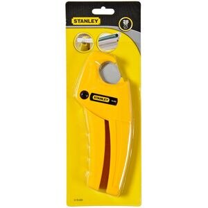 Dispozitiv pentru taiat tevi de PPR STANLEY 0-70-450, 28 mm, galben Dispozitiv pentru taiat tevi de PPR STANLEY 0-70-450, 28 mm, galben
