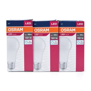 Set 3Buc Bec Led Value Cla100 13W Osram Set 3Buc Bec Led Value Cla100 13W Osram