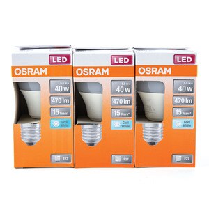 Set 3Buc Bec Led Value Cla40 5.5W Osram Set 3Buc Bec Led Value Cla40 5.5W Osram