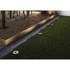Lampa LED exterior Gavea 101037499, 0.04W, IP65, argintiu Lampa LED exterior Gavea 101037499, 0.04W, IP65, argintiu