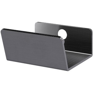 Maner GOODHOME Atomia, otel, 3.7 cm, 2 bucati, gri Maner GOODHOME Atomia, otel, 3.7 cm, 2 bucati, gri
