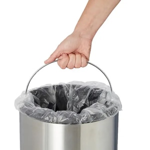 Cos de gunoi COOKE & LEWIS 101103690, 30l, metal, argintiu Cos de gunoi COOKE & LEWIS 101103690, 30l, metal, argintiu