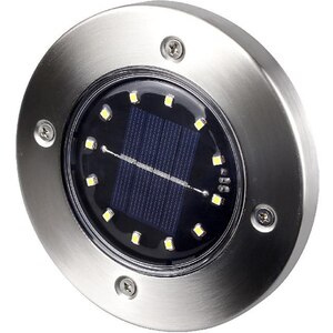 Set 6 lampi solare LED, 0.04 W, IP65, metal, argintiu Set 6 lampi solare LED, 0.04 W, IP65, metal, argintiu