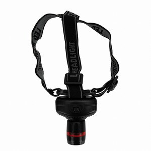 Lanterna frontala WELL, 60 lm, 1W, plastic, negru Lanterna frontala WELL, 60 lm, 1W, plastic, negru