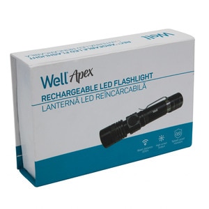 Well Lanterna T6 Led 350Lm Neagra Well Lanterna T6 Led 350Lm Neagra