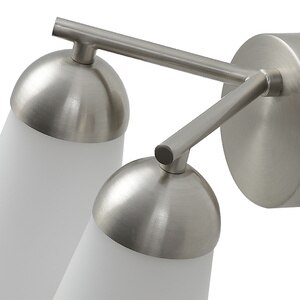Aplica GOODHOME Dudhon, 2 x 4.2W, IP44, alb-argintiu Aplica GOODHOME Dudhon, 2 x 4.2W, IP44, alb-argintiu