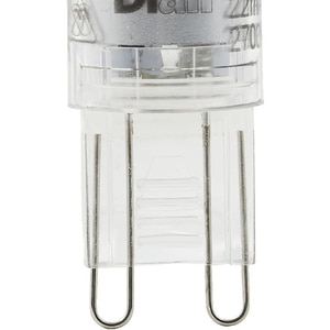 Set 2 becuri LED DIALL, G9, 2.6W, 300lm, 4000K Set 2 becuri LED DIALL, G9, 2.6W, 300lm, 4000K