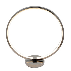 Veioza GOODHOME, 11W, LED incorporat, 550lm, crom Veioza GOODHOME, 11W, LED incorporat, 550lm, crom