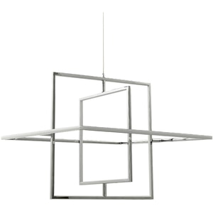Pendul GOODHOME Kohmani, 30W, LED, argintiu Pendul GOODHOME Kohmani, 30W, LED, argintiu