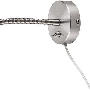 Aplica decorativa Lignit GoodHome, LED integrat, 3.5 W, 220 lm, corp metalic, argintiu Aplica decorativa Lignit GoodHome, LED integrat, 3.5 W, 220 lm, corp metalic, argintiu