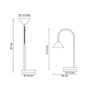 Veioza GOODHOME Opp, 5.8W, 500lm, IP20, negru Veioza GOODHOME Opp, 5.8W, 500lm, IP20, negru
