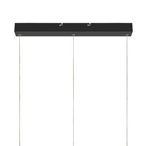 Lustra LED GoodHome Taphao, 60W, 3300lm, 3000K, negru Lustra LED GoodHome Taphao, 60W, 3300lm, 3000K, negru