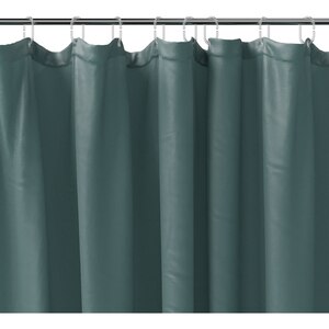 Perdea dus Kina GoodHome, poliester, 180x200 cm, verde Perdea dus Kina GoodHome, poliester, 180x200 cm, verde