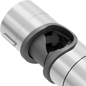 Suport universal pentru dus GOODHOME, ABS, 12.2 cm, crom Suport universal pentru dus GOODHOME, ABS, 12.2 cm, crom
