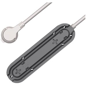 Prelungitor JACOBSEN, 3 prize Schuko, 5 m, 1.5 mm, alb/gri Prelungitor JACOBSEN, 3 prize Schuko, 5 m, 1.5 mm, alb/gri